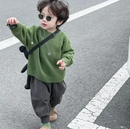 Green Knit Sweater