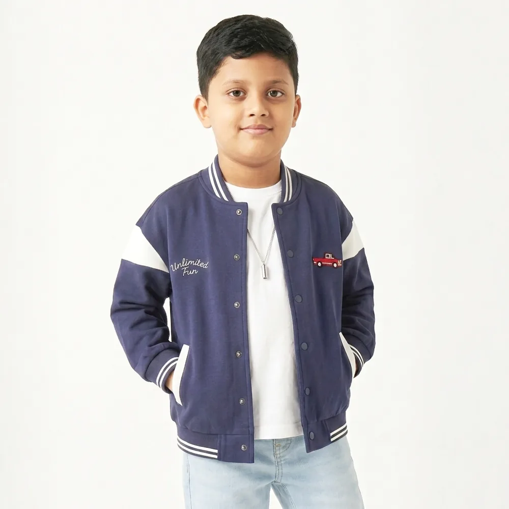 Navy Bomber Jacket